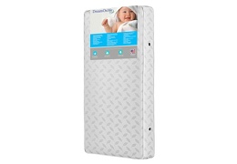 2-in-1 Breathable 132 Premium Coil Inner Spring Standard Crib And Toddler Mattress