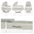 442-LG Lacy Portable 2 in 1 Bassinet and Cradle Collage (1)