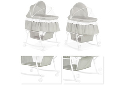 442-LG Lacy Portable 2 in 1 Bassinet and Cradle Collage (2)