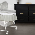 442-LG Lacy Portable 2 in 1 Bassinet and Cradle Room Shot 02