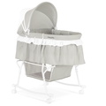 442-LG Lacy Portable 2 in 1 Bassinet and Cradle Silo (3)