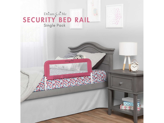 419-PNK 3D Linen Fabric and Mesh Security Bed Rai (7)